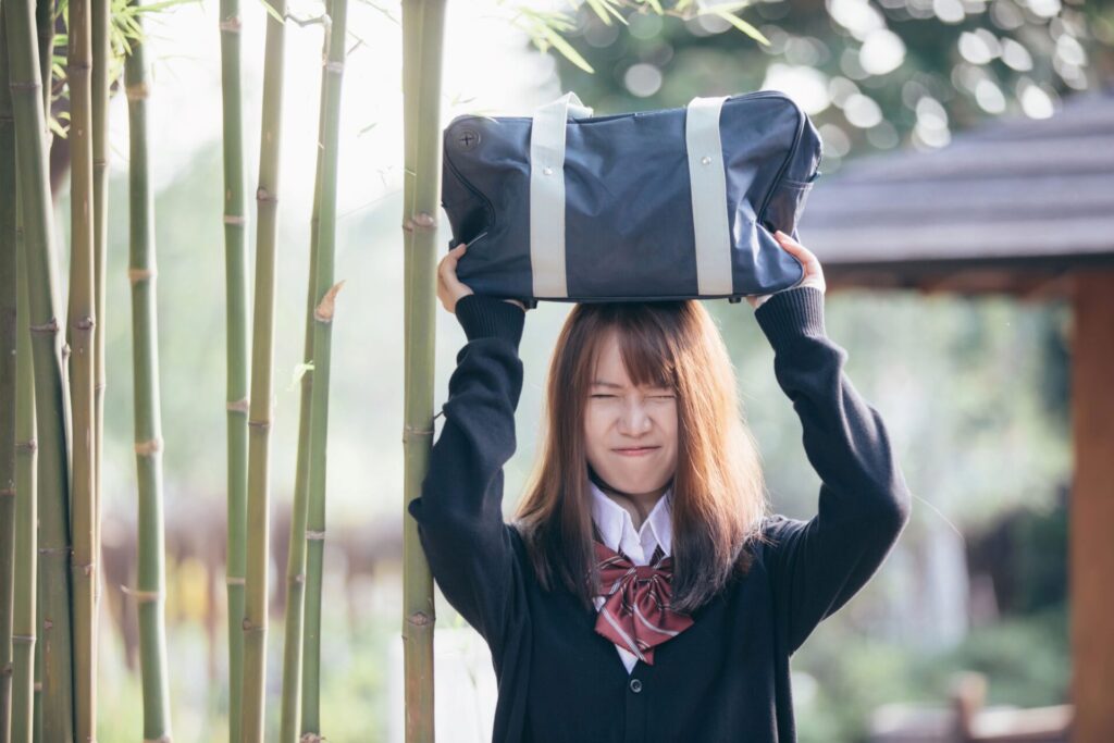 Leben in Japan: Schülerin in Japan