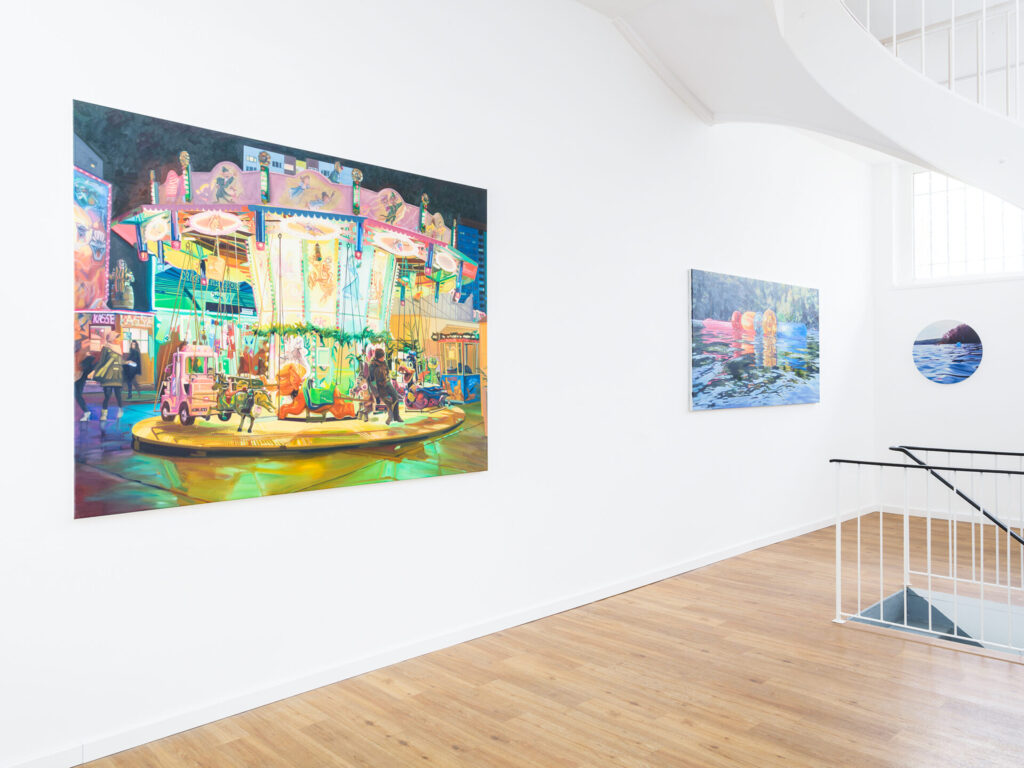 Ausstellungsansicht Cameron Rudd In Between Fotograf Wolfgang Stahr